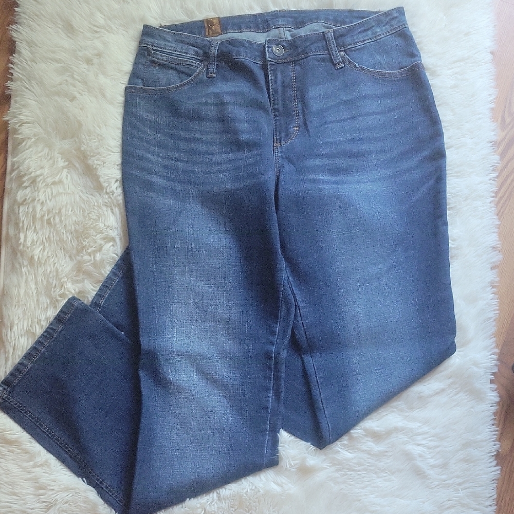 🍊Aura Women's Classic Indigo Straight Leg Jeans